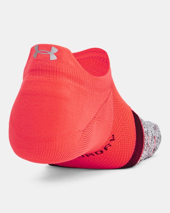 Men's UA ArmourDry™ Pro Ultra Low Tab 2-Pack Training Socks in Red image number 2